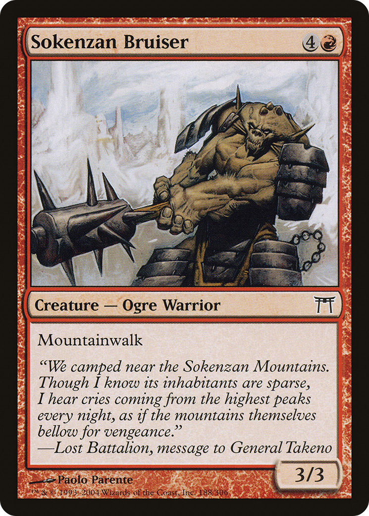 Sokenzan Bruiser (CHK-188) (Foil)