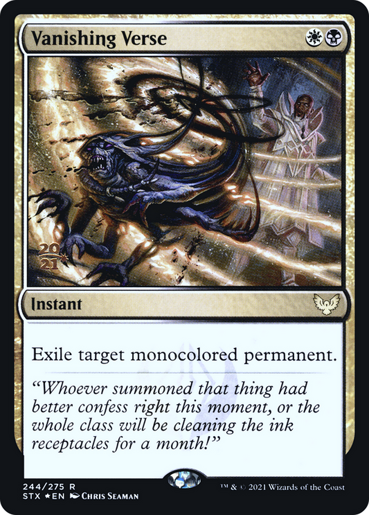 Vanishing Verse (PRE-244S) (Foil)