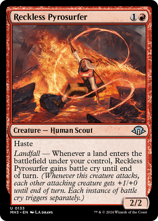 Reckless Pyrosurfer (MH3-133) (Foil)