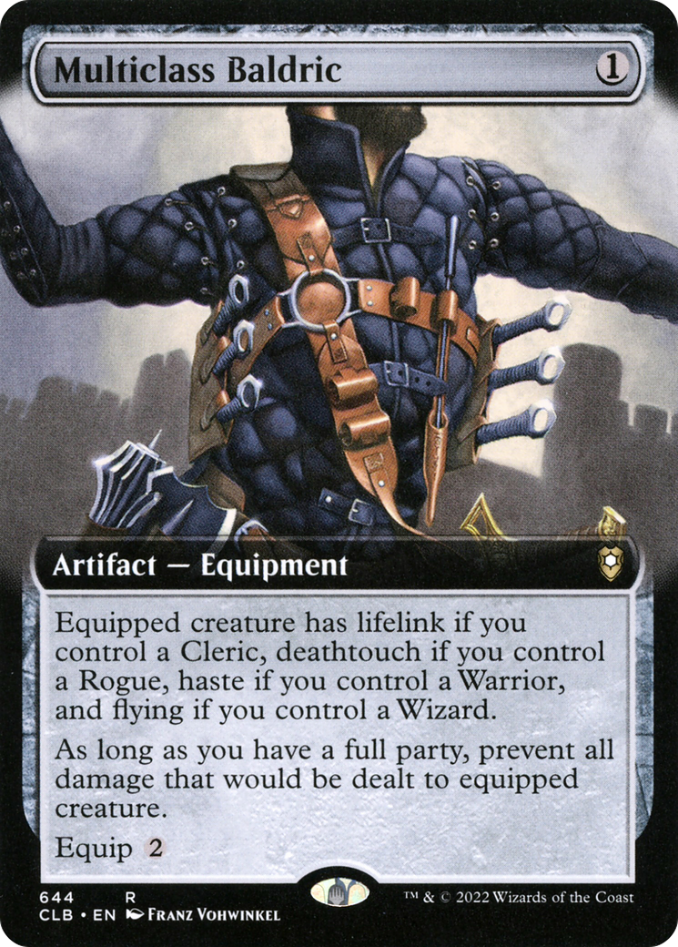 Multiclass Baldric (CLB-644) (Extended Art)
