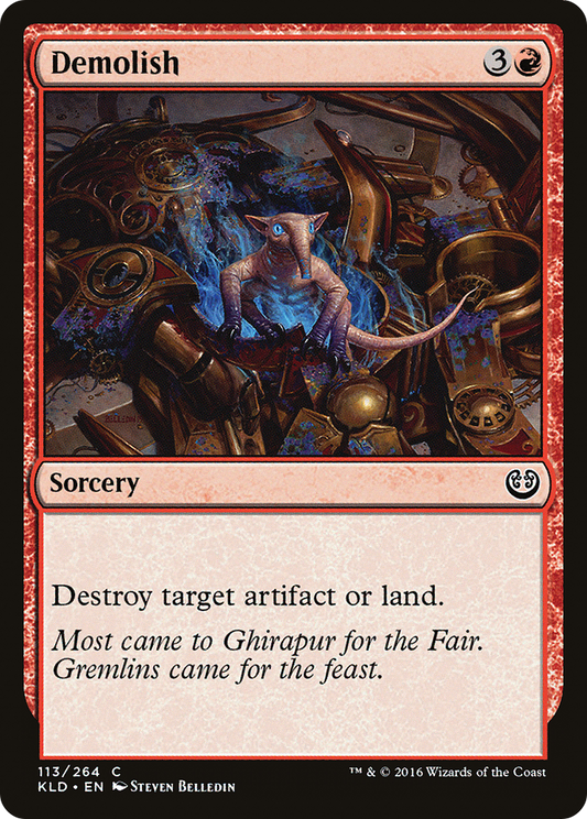 Demolish (KLD-113) (Foil)