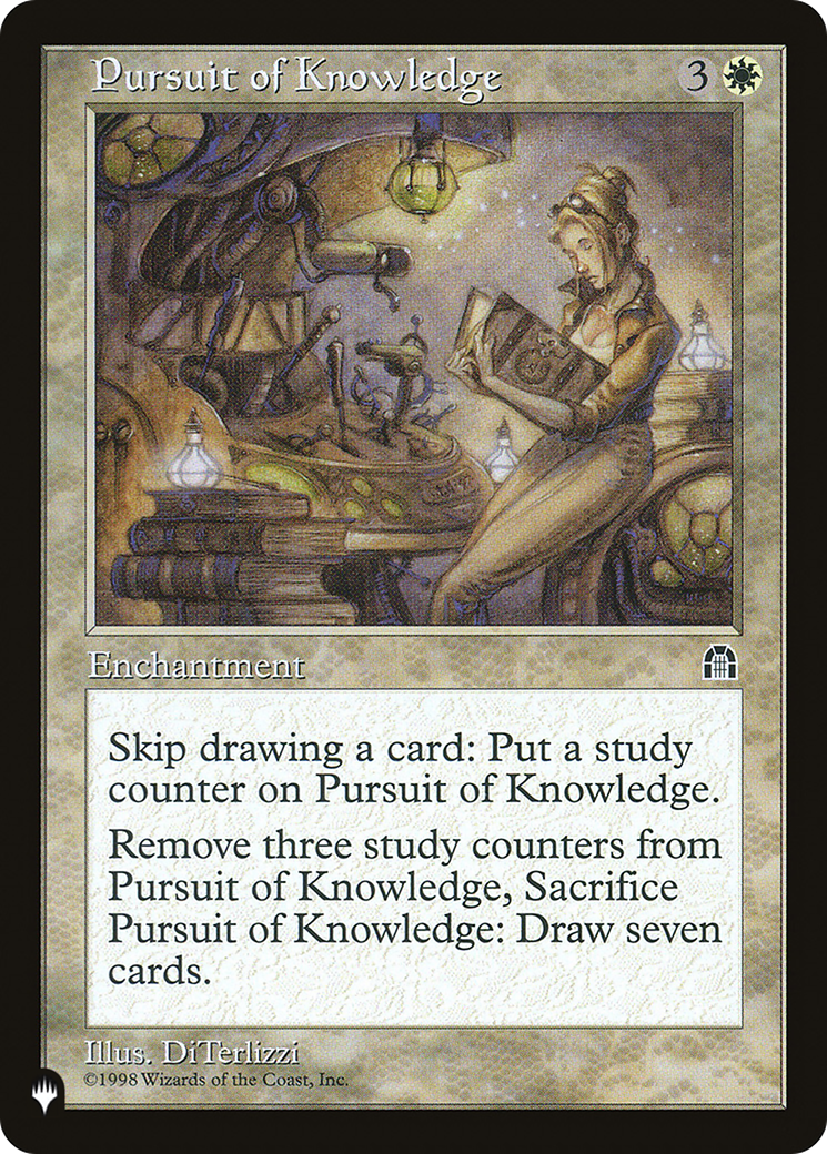 Pursuit of Knowledge (LIST-STH-10)