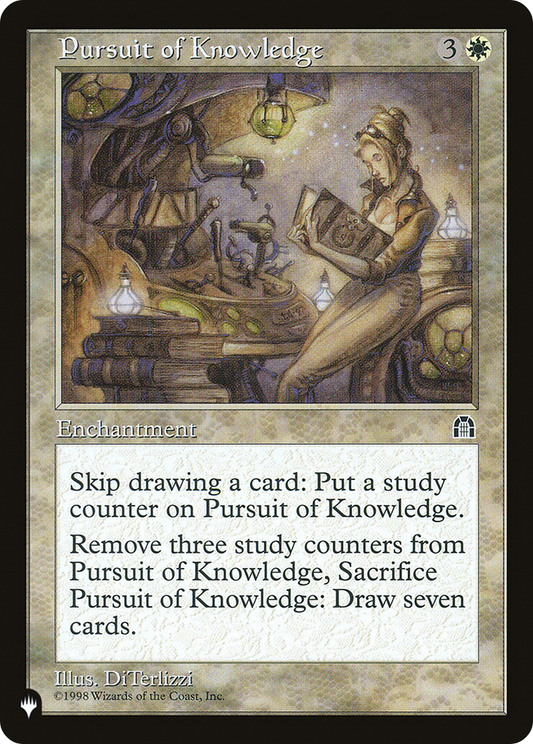 Pursuit of Knowledge (LIST-STH-10)