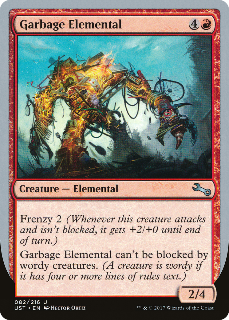 Garbage Elemental (UST-82A) (Foil)