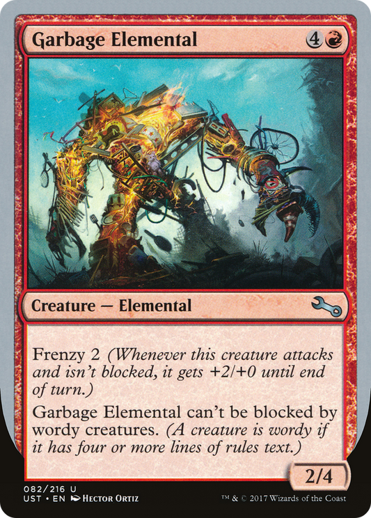 Garbage Elemental (UST-82A) (Foil)