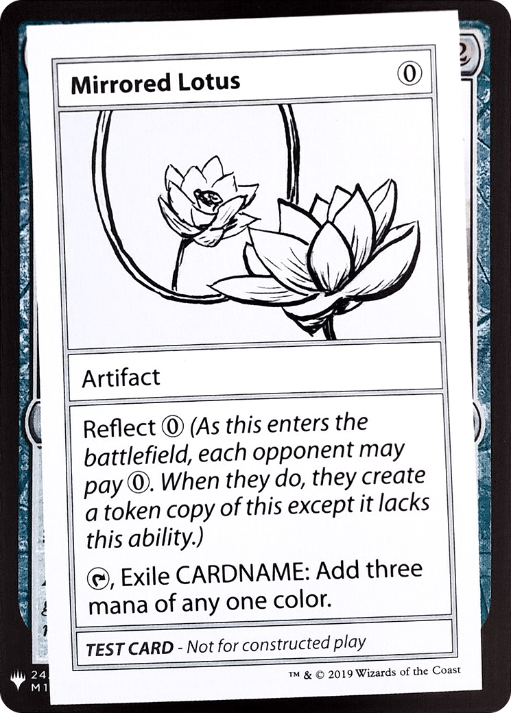 Mirrored Lotus (CMB1-107)