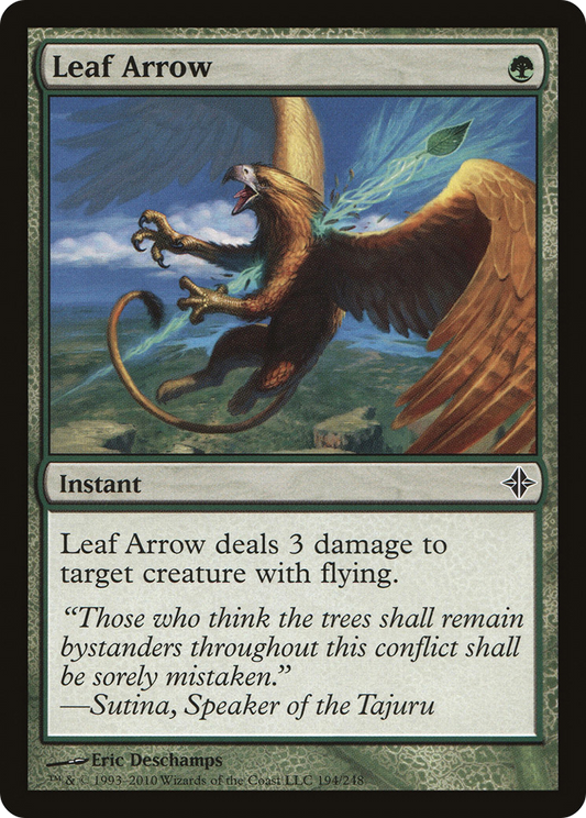 Leaf Arrow (ROE-194) (Foil)