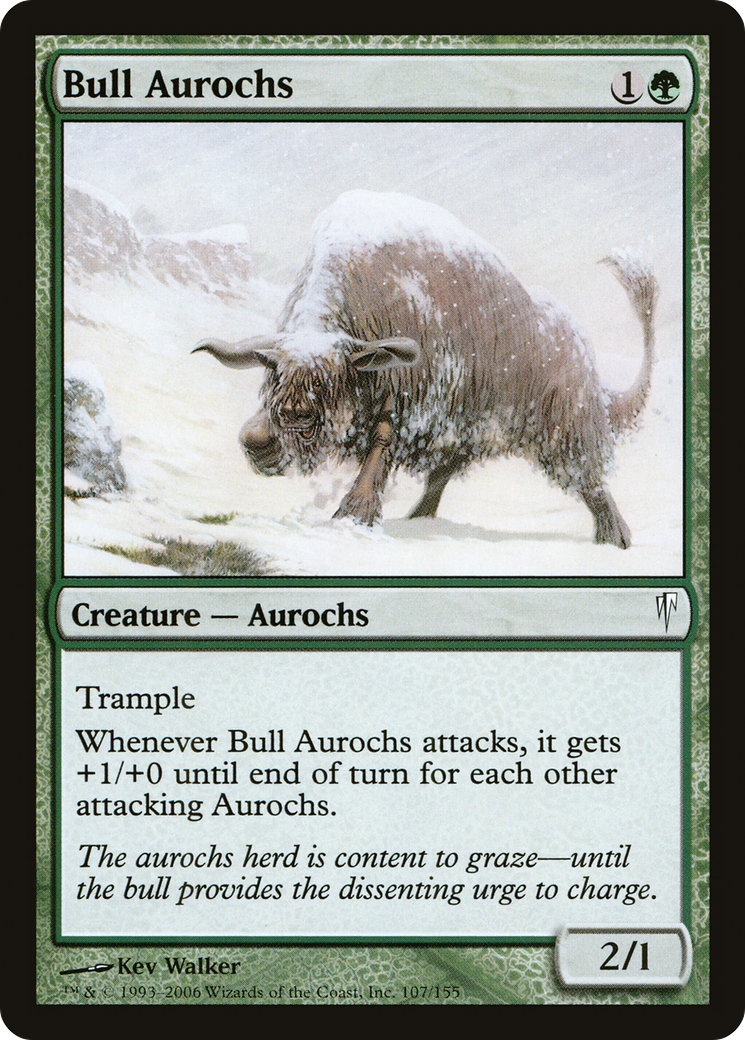 Bull Aurochs (CSP-107) (Foil)