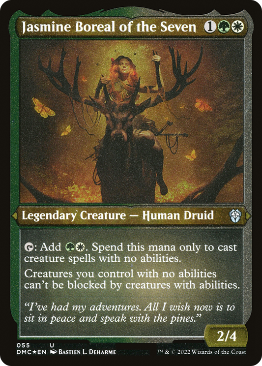 Jasmine Boreal of the Seven (DMC-055) (Etched Foil)
