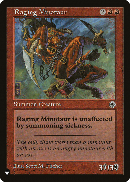 Raging Minotaur (LIST-POR-146)