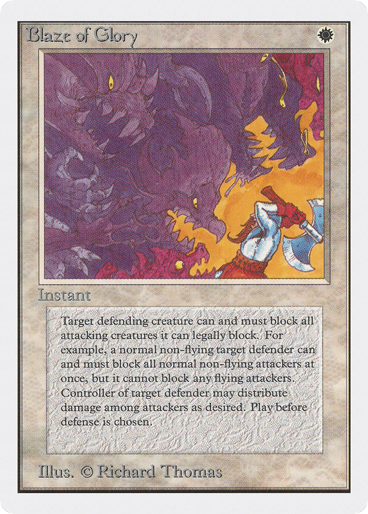 Blaze of Glory (2ED-006)