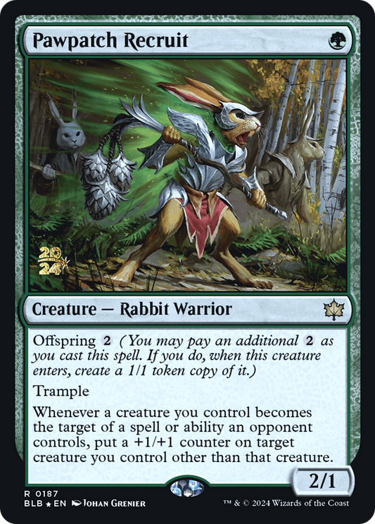 Pawpatch Recruit (PRE-187S) (Foil)