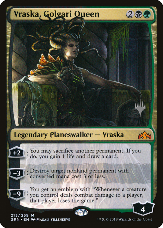 Vraska, Golgari Queen (PPTHB-213P) (Foil)
