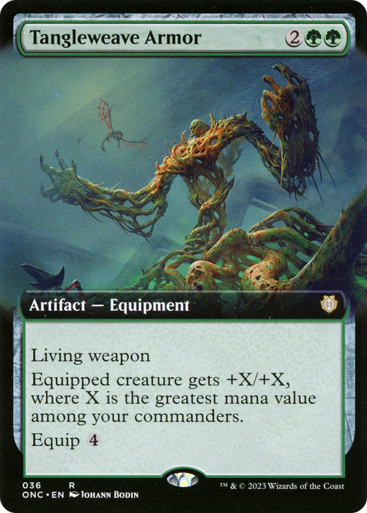 Tangleweave Armor (ONC-036) (Extended Art)