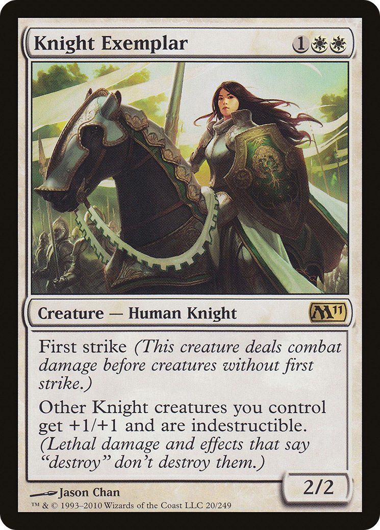 Knight Exemplar (M11-020) (Foil)