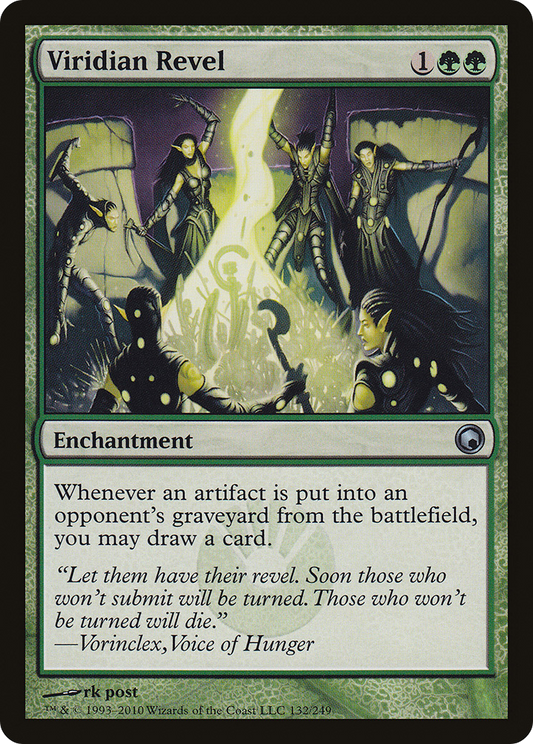 Viridian Revel (SOM-132) (Foil)
