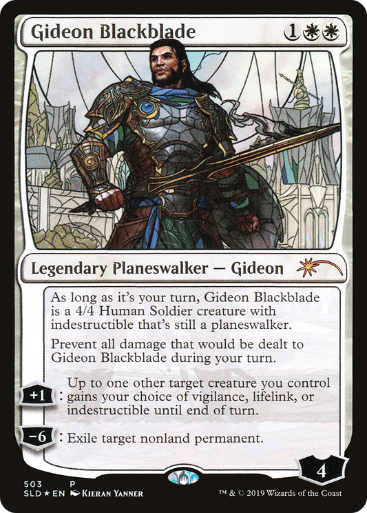 Gideon Blackblade (SLD-503) (Foil)
