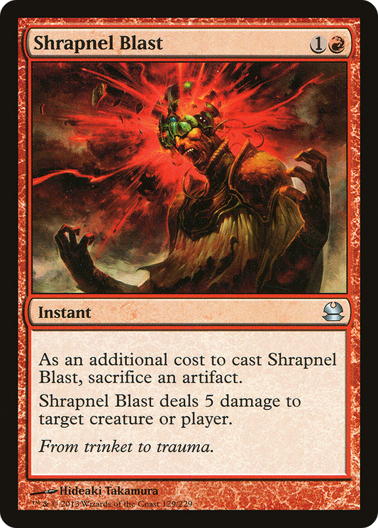 Shrapnel Blast (MMA-129) (Foil)
