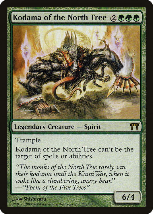 Kodama of the North Tree (CHK-222) (Foil)