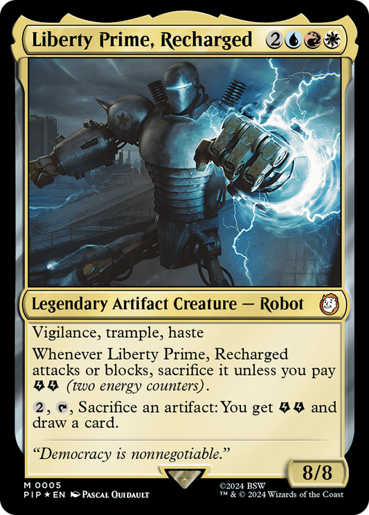 Liberty Prime, Recharged (PIP-005) (Foil)