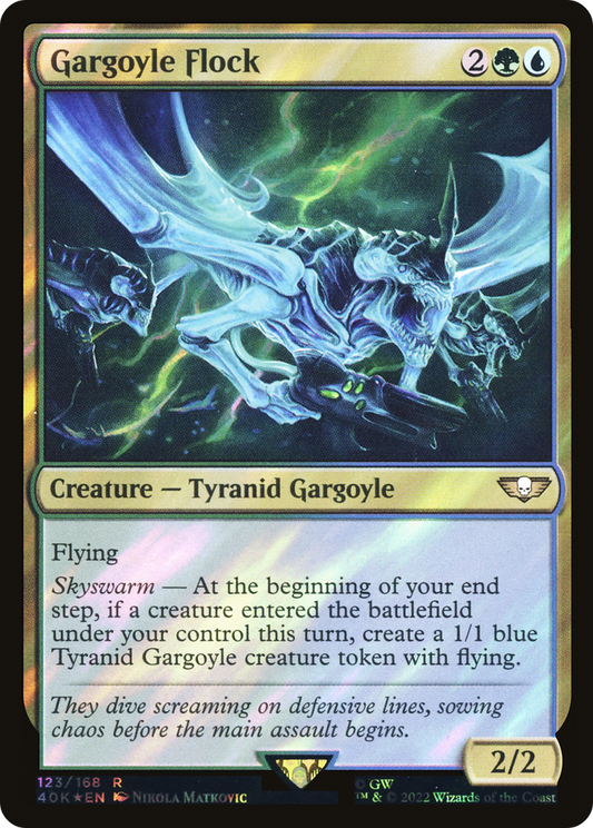 Gargoyle Flock (40K-123★) (Surge Foil)