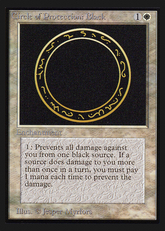 Circle of Protection: Black (CED-010)