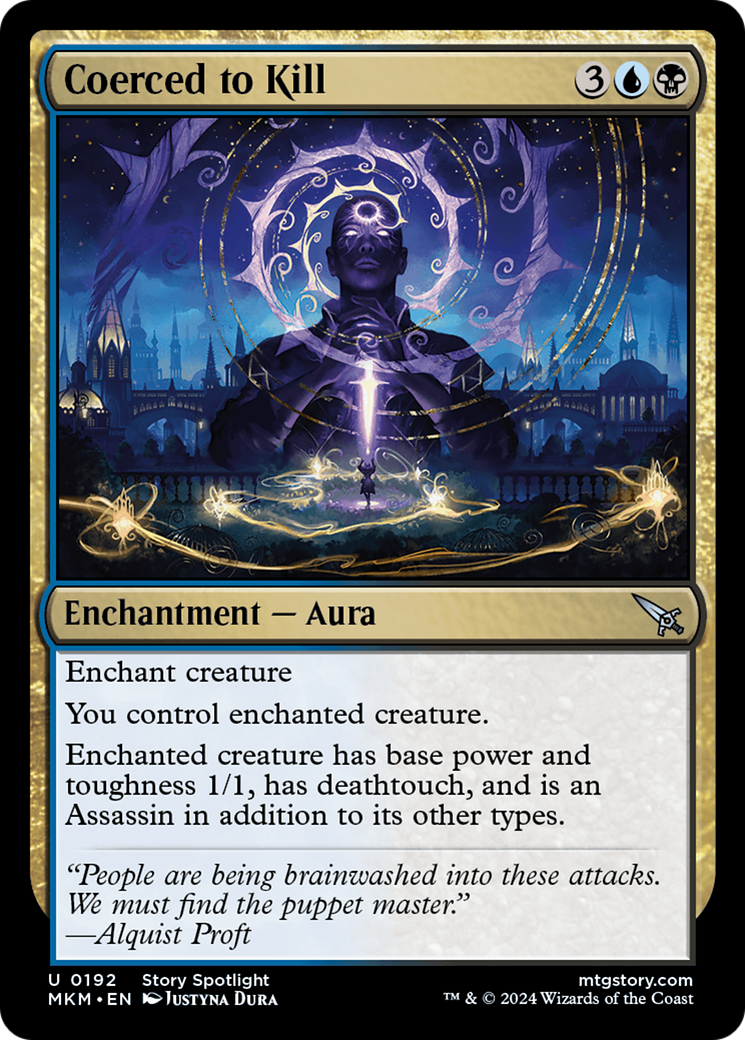 Coerced to Kill (MKM-192) (Foil)