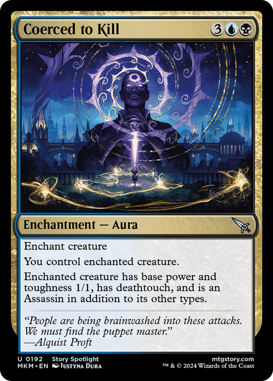 Coerced to Kill (MKM-192) (Foil)