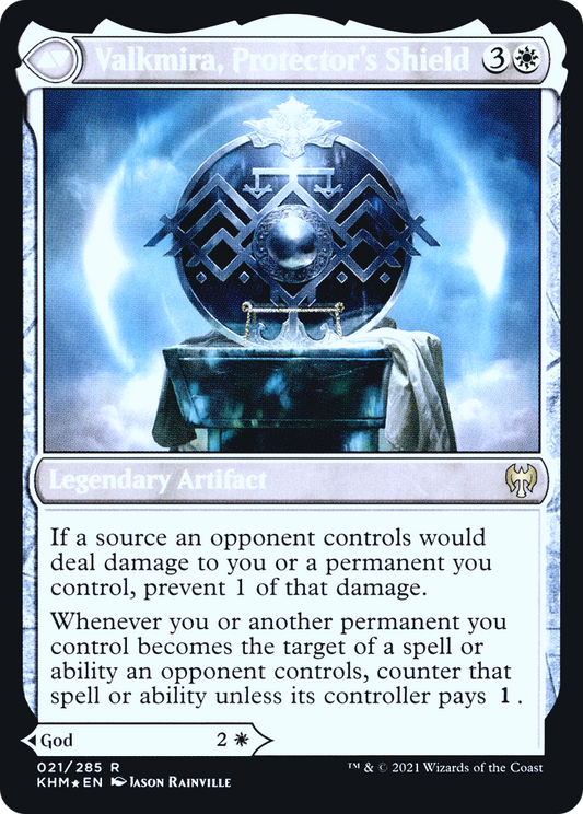 Reidane, God of the Worthy // Valkmira, Protector's Shield (PRE-21S) (Foil)