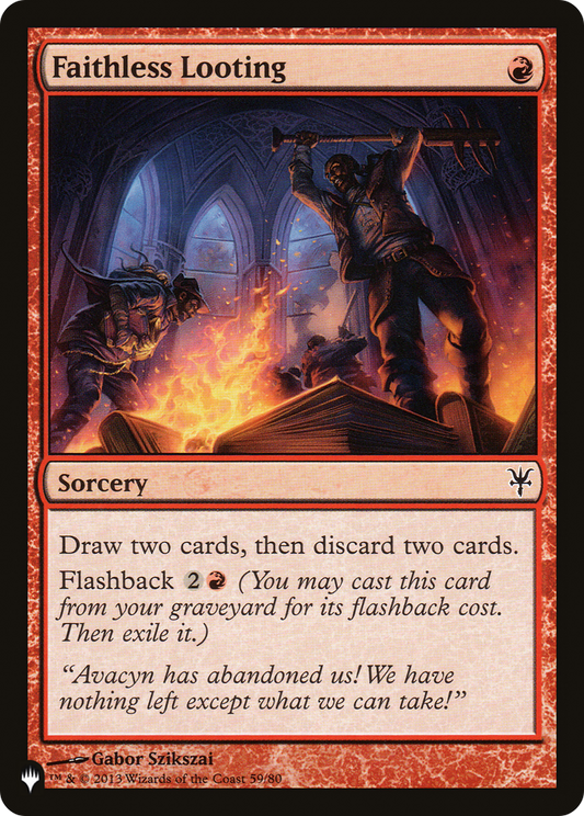 Faithless Looting (LIST-DDK-59)