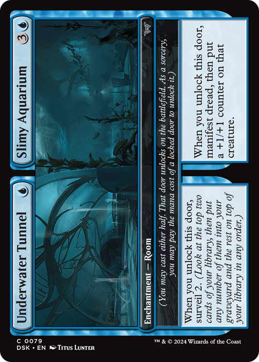 Underwater Tunnel // Slimy Aquarium (DSK-079) (Foil)