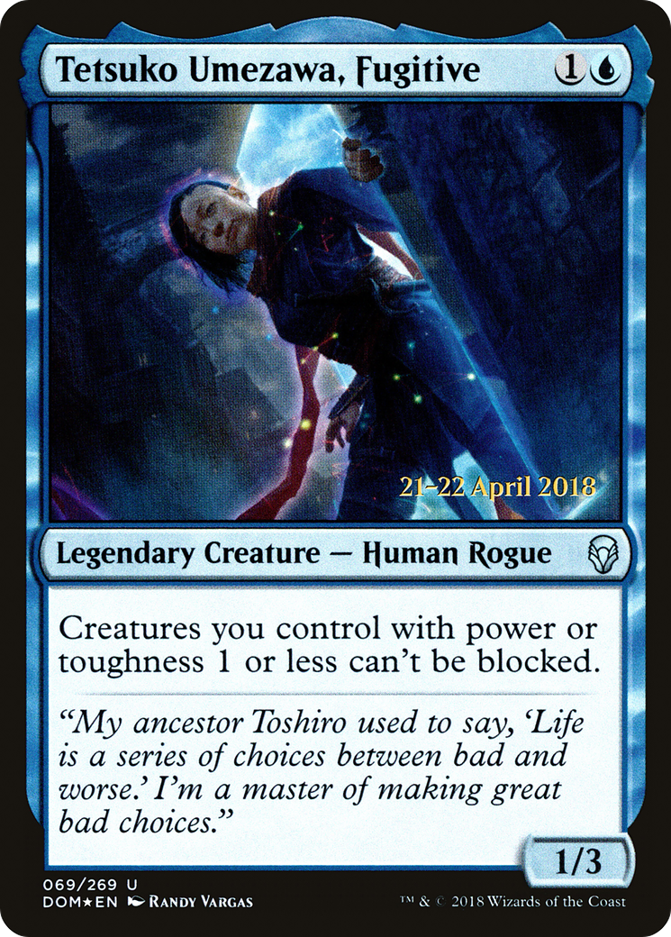 Tetsuko Umezawa, Fugitive (PRE-69S) (Foil)