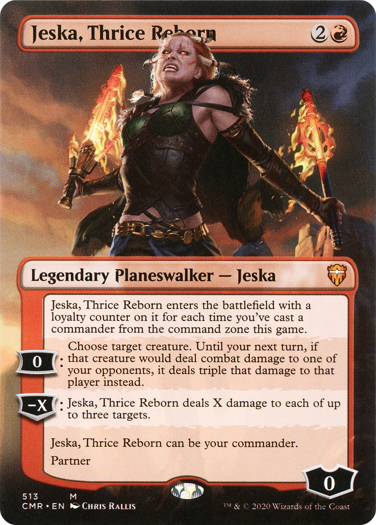 Jeska, Thrice Reborn (CMR-513) (Borderless)