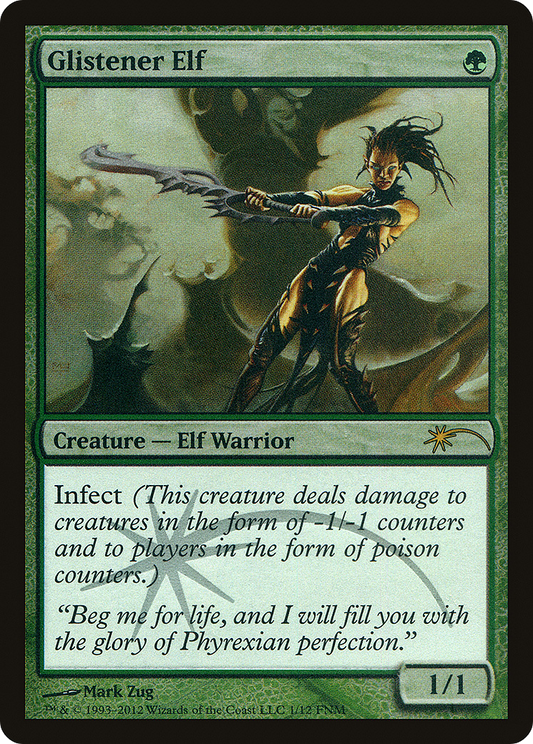 Glistener Elf (FNM-001) (Foil)