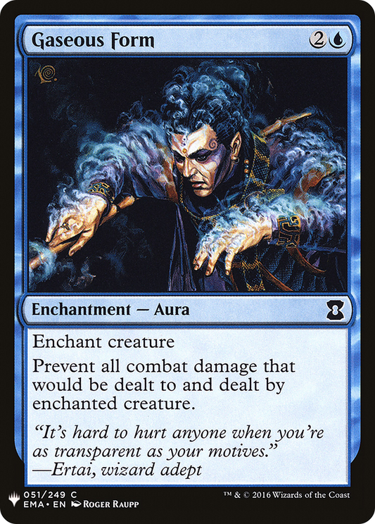 Gaseous Form (LIST-EMA-51)