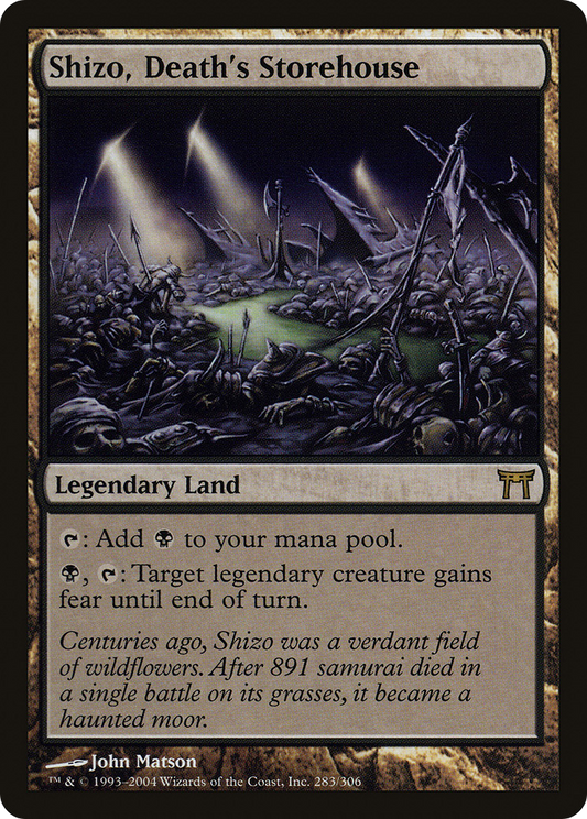 Shizo, Death's Storehouse (CHK-283) (Foil)