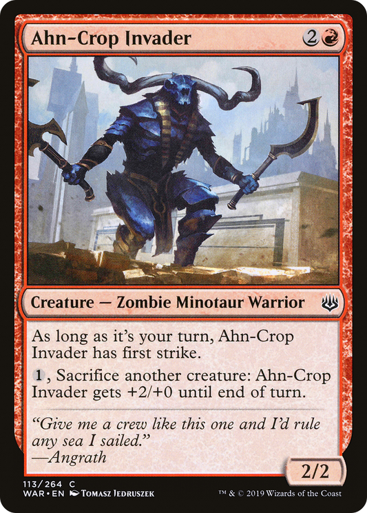 Ahn-Crop Invader (WAR-113) (Foil)
