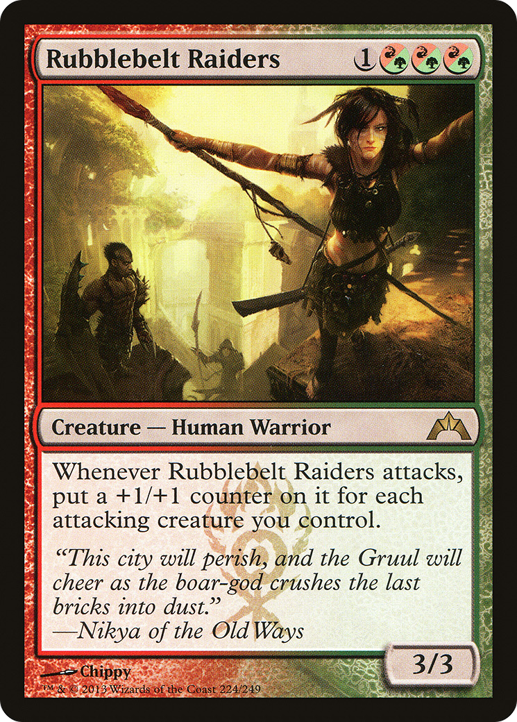 Rubblebelt Raiders (GTC-224) (Foil)
