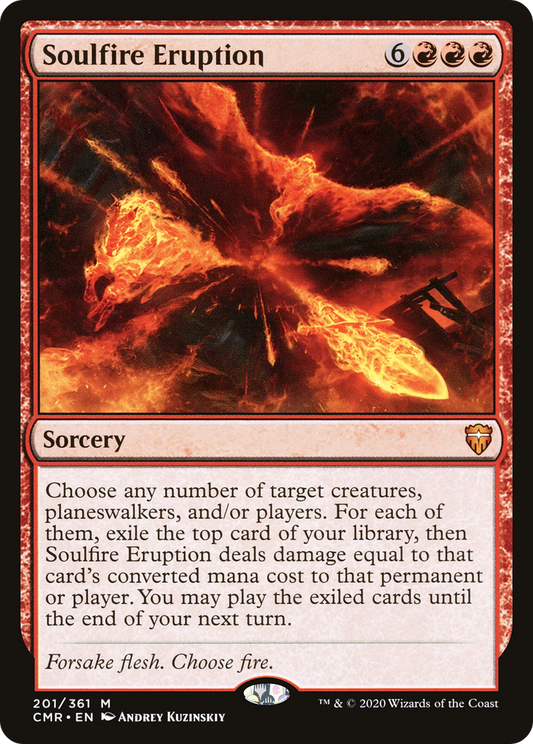 Soulfire Eruption (CMR-201) (Foil)