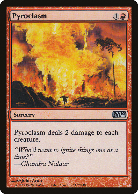 Pyroclasm (M10-152) (Foil)