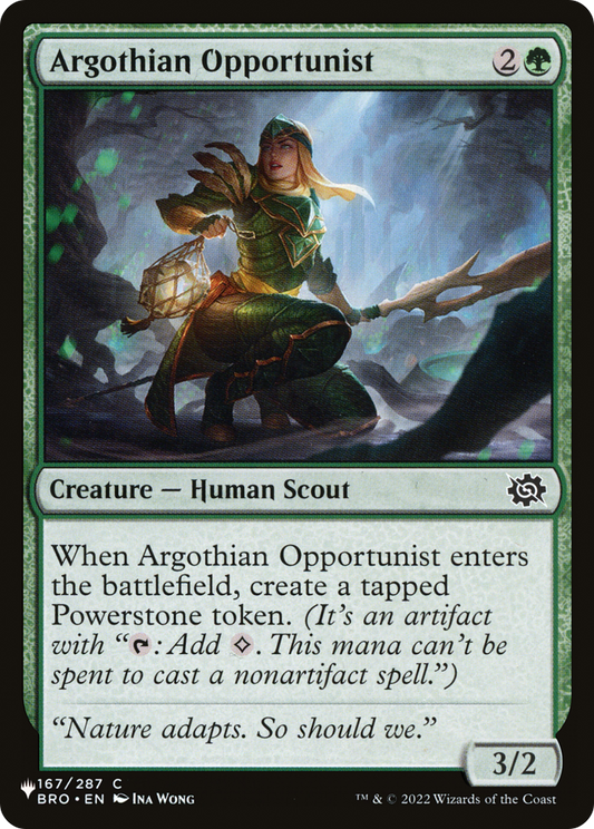 Argothian Opportunist (LIST-BRO-167)