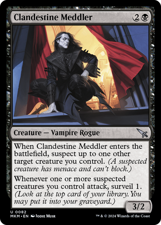 Clandestine Meddler (MKM-082) (Foil)