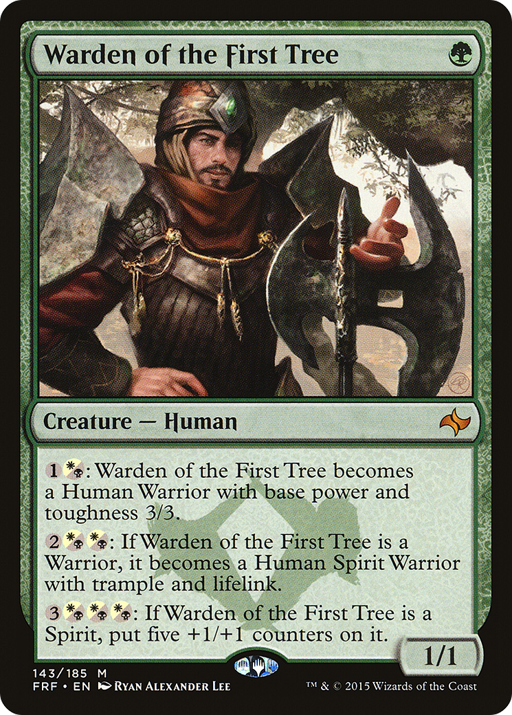 Warden of the First Tree (FRF-143) (Foil)