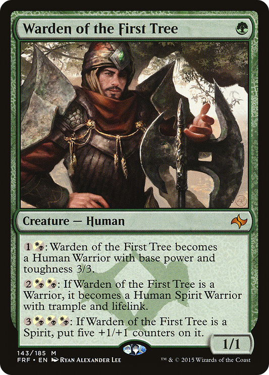 Warden of the First Tree (FRF-143) (Foil)