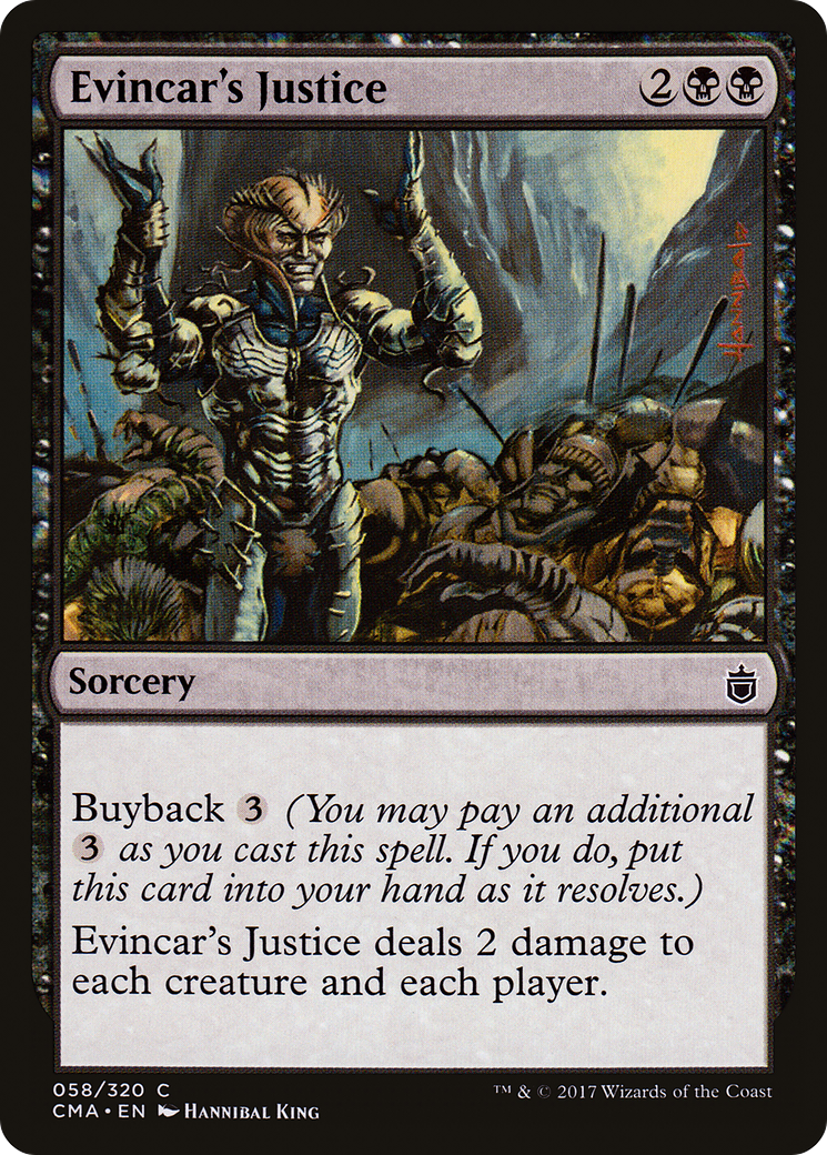 Evincar's Justice (CMA-058)