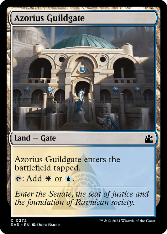 Azorius Guildgate (RVR-272) (Foil)