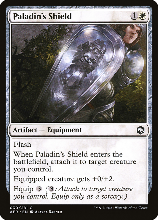 Paladin's Shield (AFR-030) (Foil)