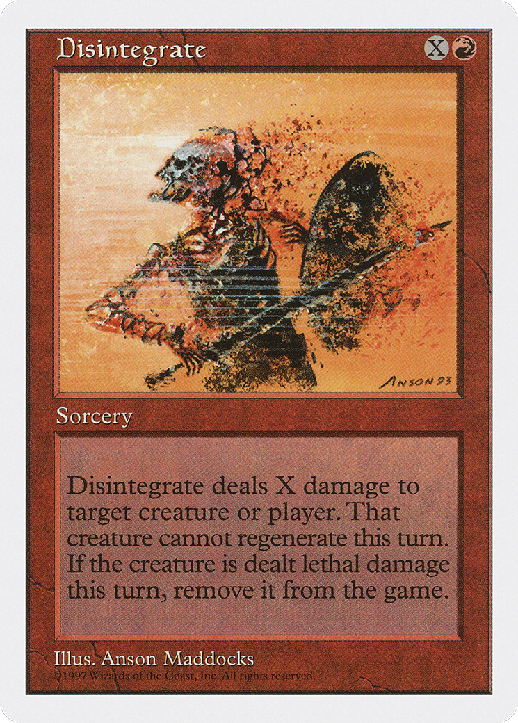 Disintegrate (5ED-219)
