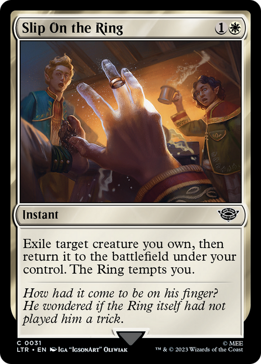 Slip On the Ring (LTR-031) (Foil)