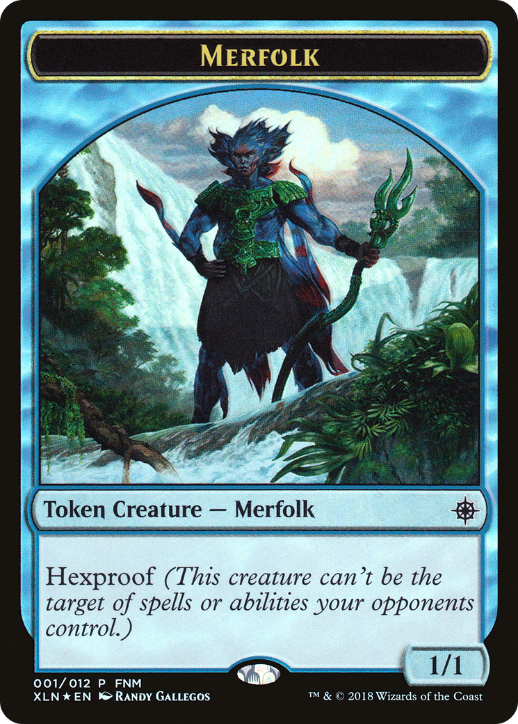 Merfolk // Treasure (FNM-001) (Foil)